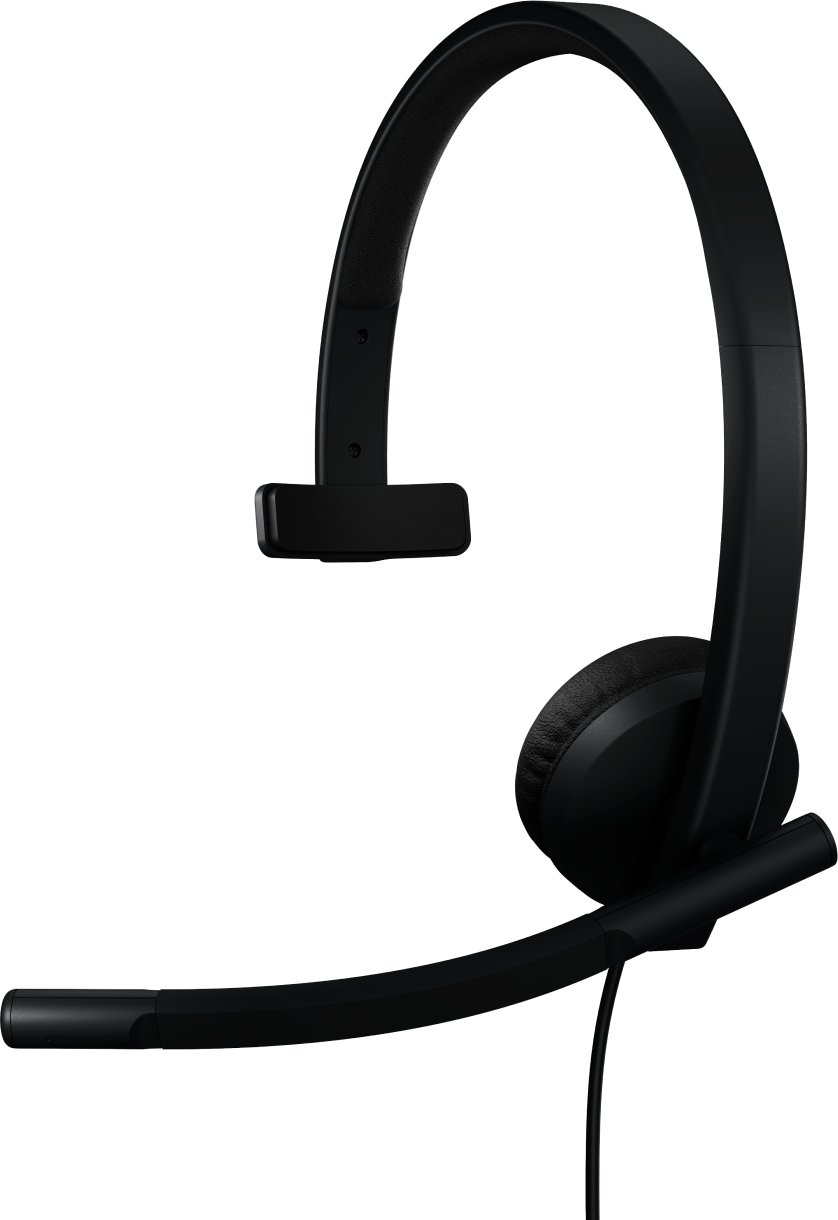 LOGITECH H570e Mono Teams version Headset Black