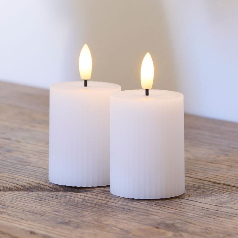 Lampki choinkowe Tork Sirius Sirius Smilla Ładowalny Mini Bloklys - Biały - 2 stk