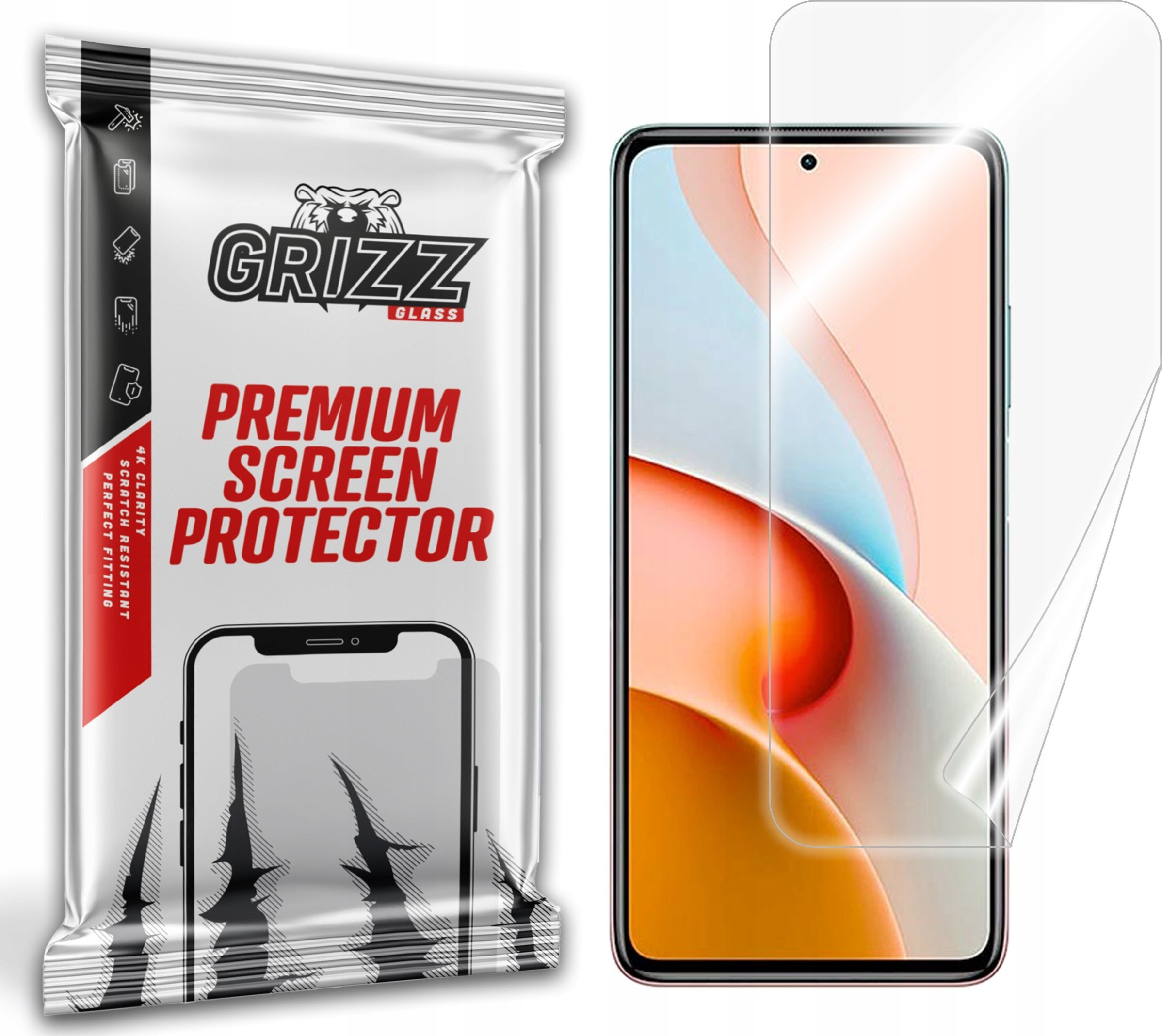 GrizzGlass Folia ceramiczna Grizz CeramicFilm Xiaomi Redmi Note 9 Pro 5G