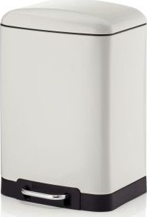 Kosz na śmieci Kela na pedał biały (twm_913453)
