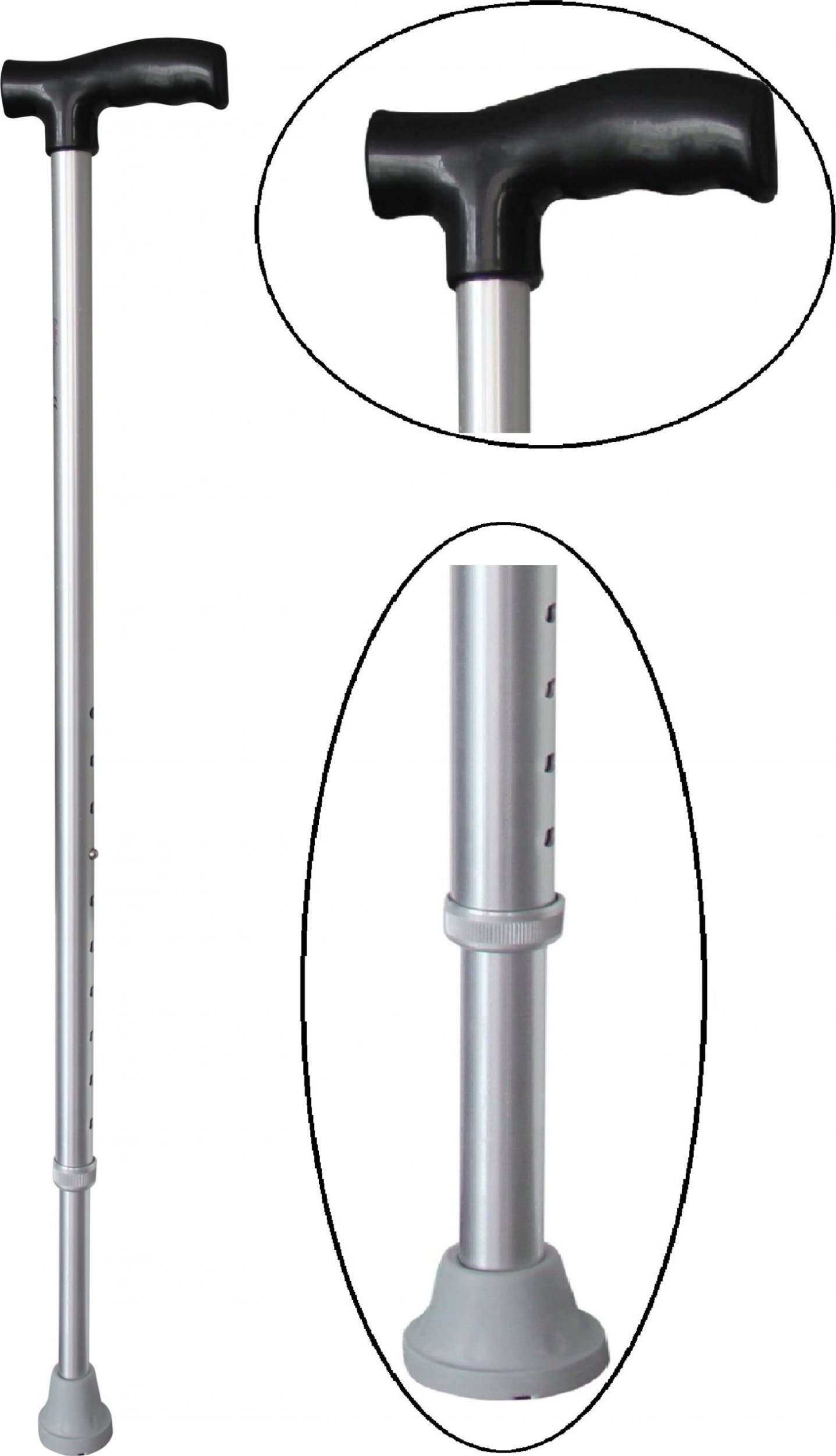 TYNOR LASKA INWALIDZKA ORTOPEDYCZNA REGULOWANA ALUMINIUM