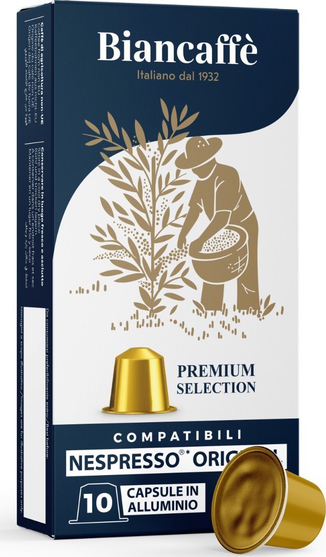Biancaffe Kapsułki Biancaffe - 10 sztuk (kompatybilne z NESPRESSO*)
