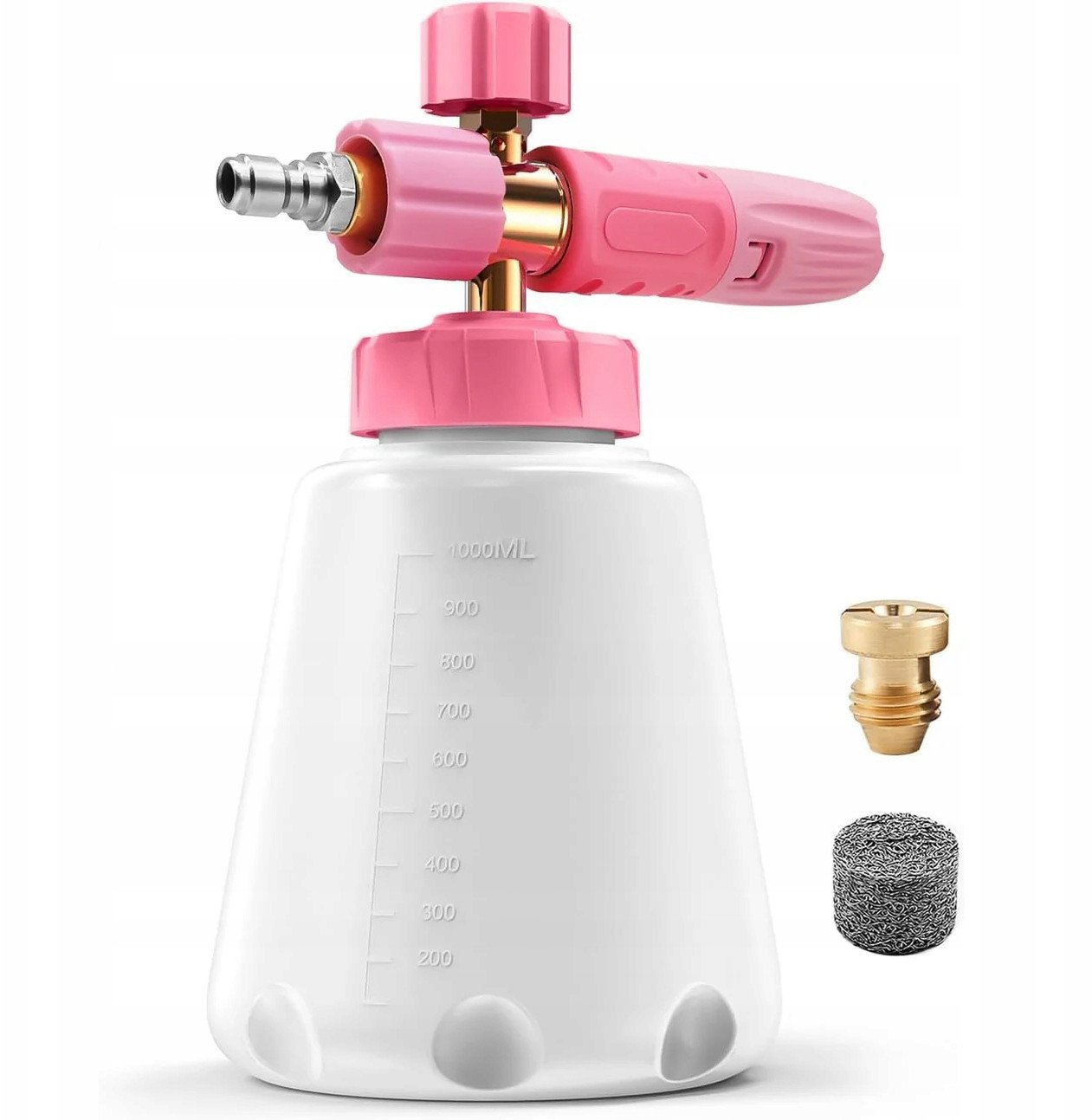 KOMPLET PROFESJONALNA DUŻA PIANOWNICA PIANA DO MYJKI SZYBKOZŁĄCZKA 1/4 1L