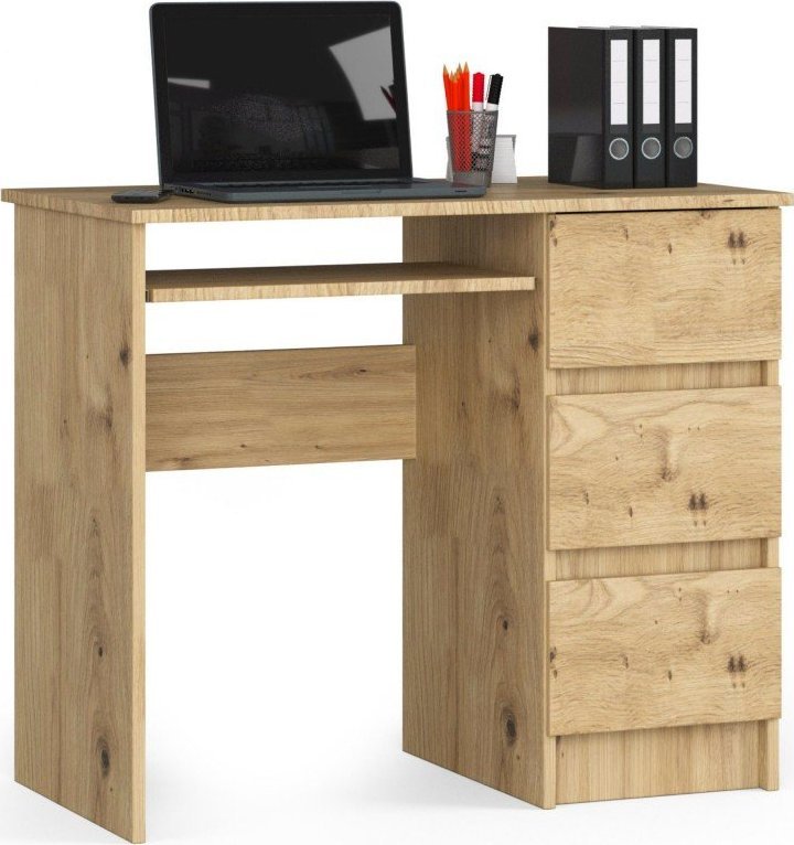 Biurko Fabryka Mebli Akord A-6 Dąb Artisan 90 cm x 50 cm