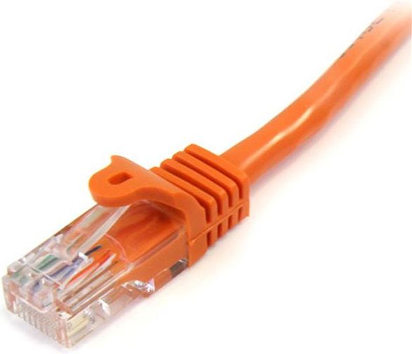 StarTech Patchcord, Cat5e, 1m, pomarańczowy (45PAT1MOR)