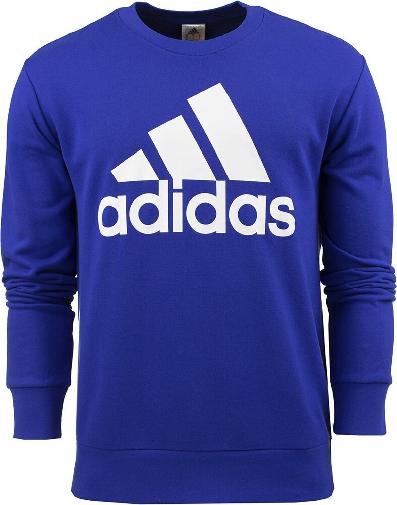 Adidas Bluza męska adidas Essentials French Terry Big Logo niebieska IC9325 XL