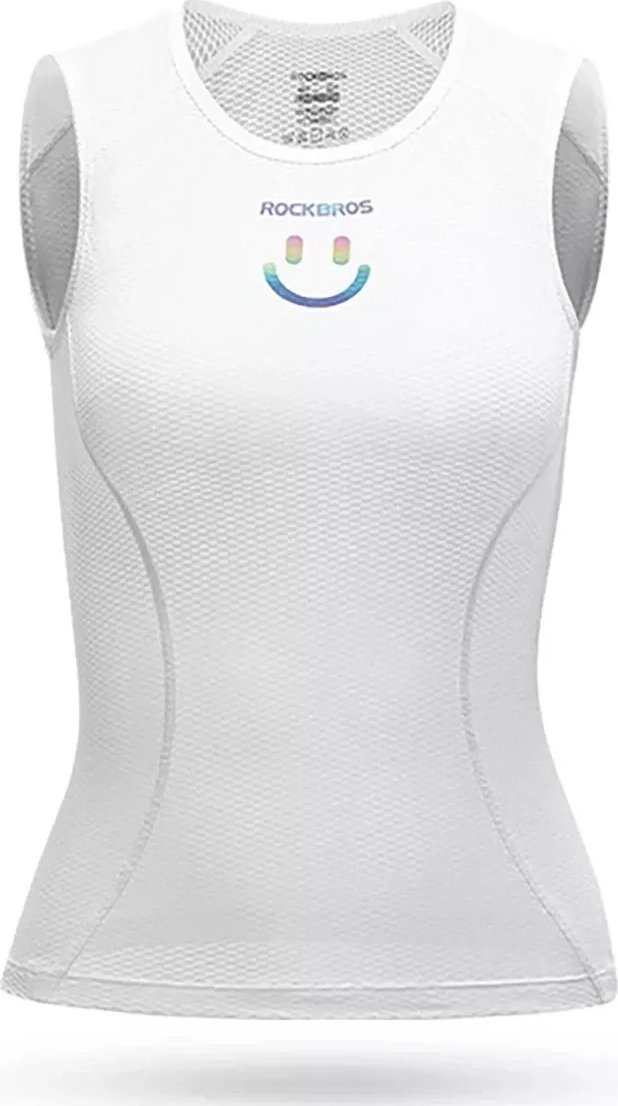 RockBros Kamizelka rowerowa Rockbros YDBX001 damska szybkoschnąca XL / XXL - biała
