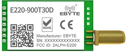 Moduł komunikacyjny E220-900T30D LoRa 868MHz