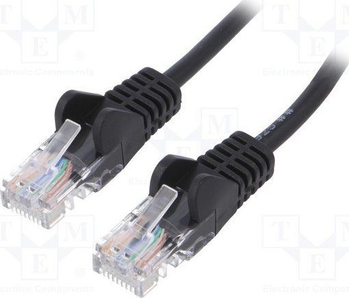 Goobay Goobay CAT 6 Patch Cable U/UTP Black 0.25m