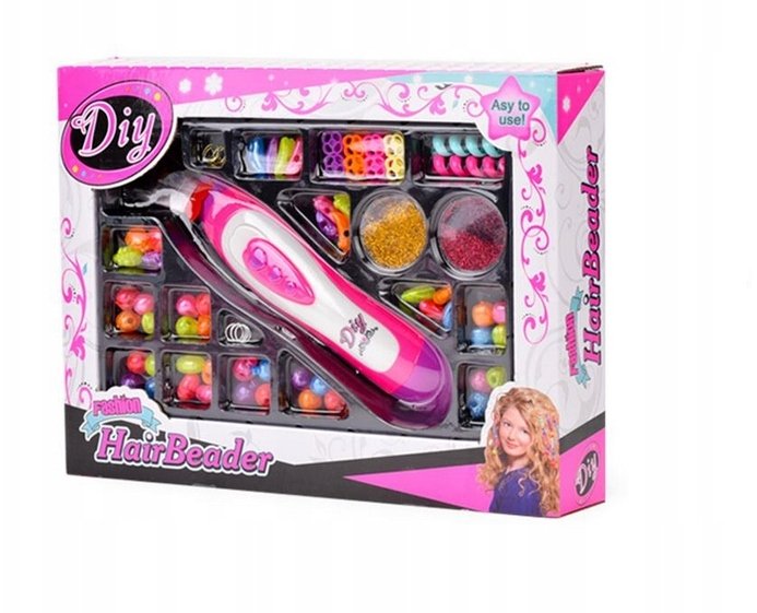 Latarka Ciuciubabka Zaplatarka koralików zestaw średnia paka S101227