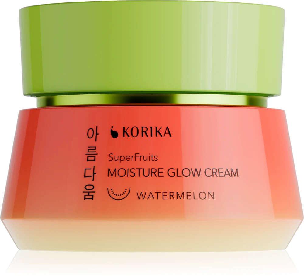 Korika Superfruits Moisture Glow Creme Krem Nawilżający Do Twarzy Z Ekstraktem Z Arbuza - 50Ml
