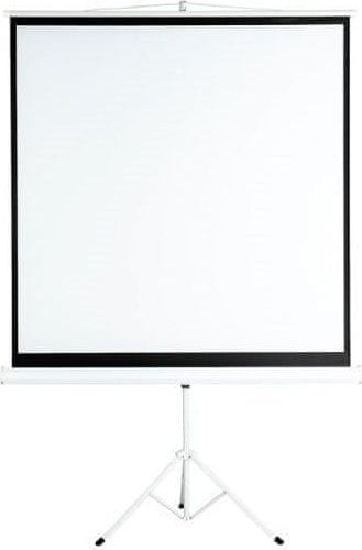 Ekran do projektora Aveli Projekční plátno Aveli stativ, 130x130 (1:1) 72"