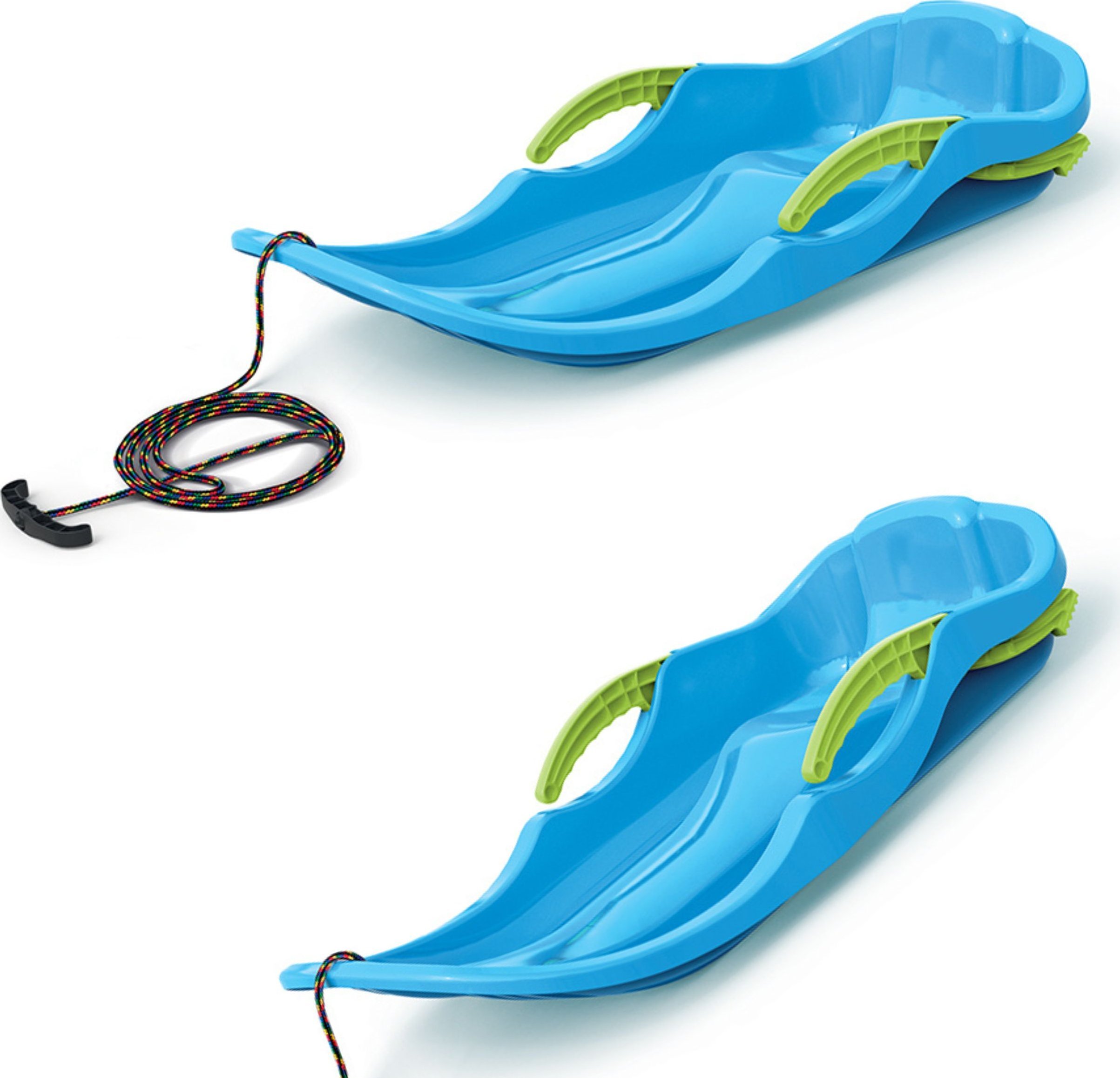 Prosperplast 2x Sanki Ślizg Bobslej z hamulcami Szybki jeździk Race S