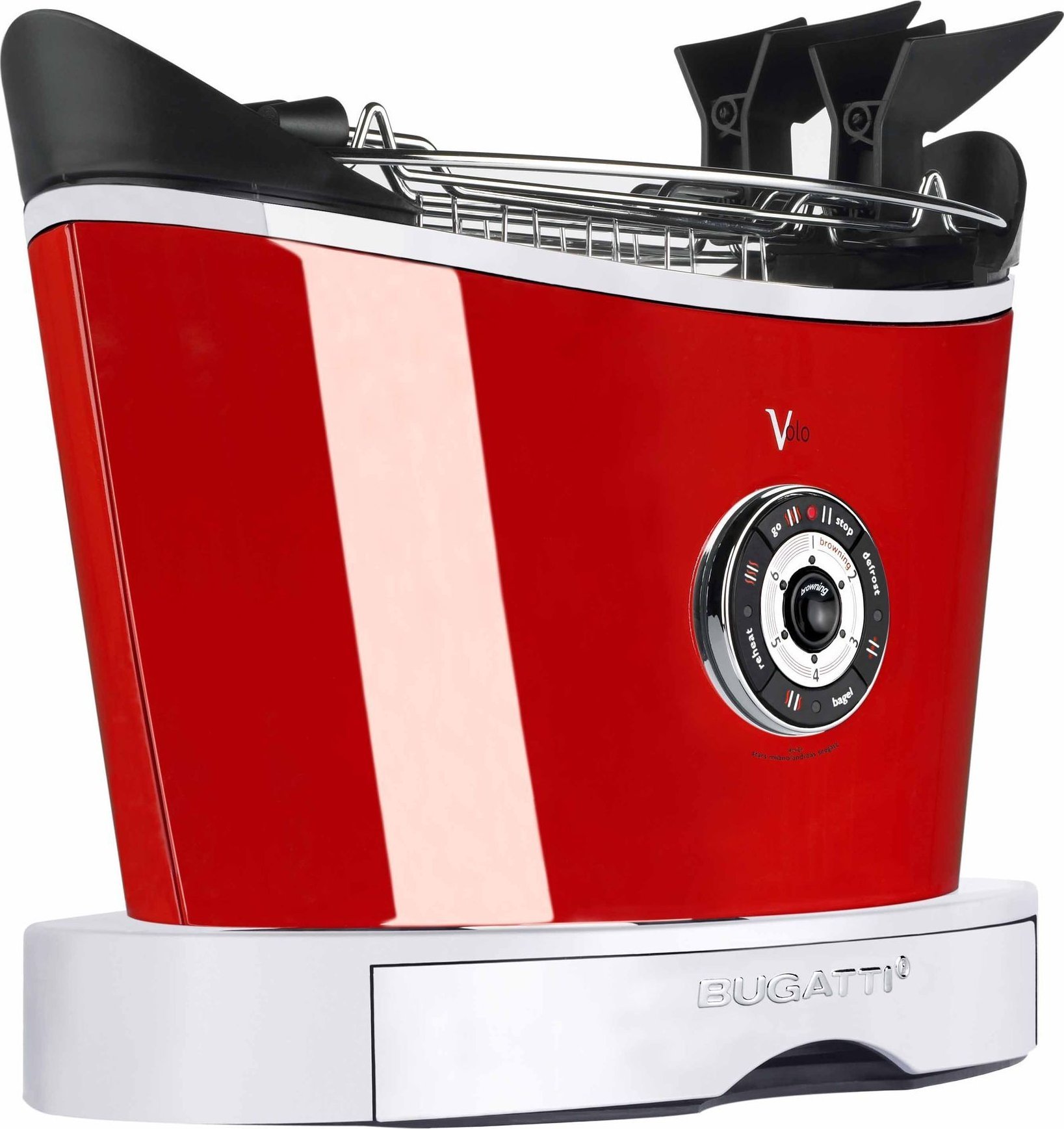 Toster Bugatti VOLO toster - czerwony