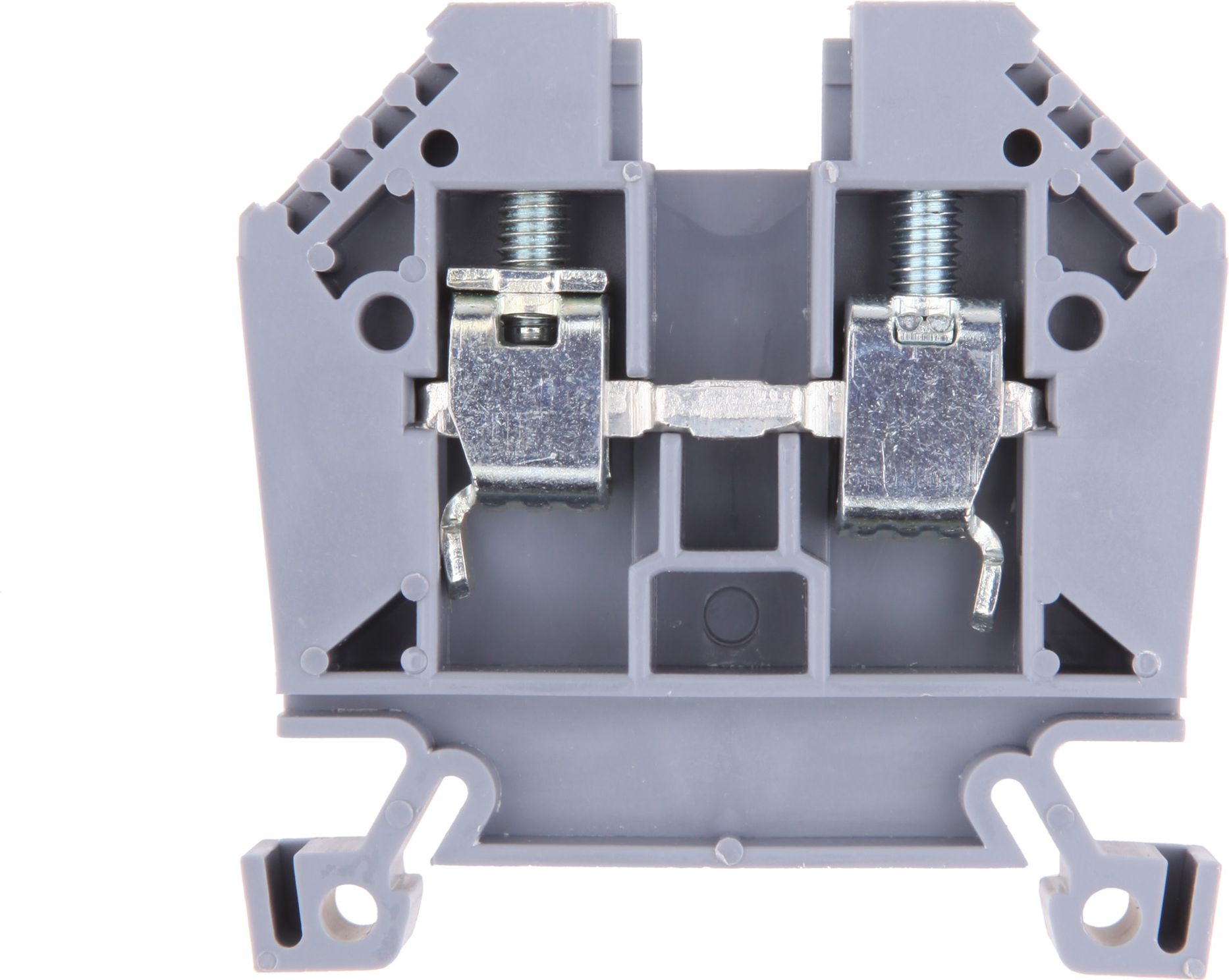 EM Group Złączka szynowa EURO 2-przewodowa 4mm2 szara (43409)