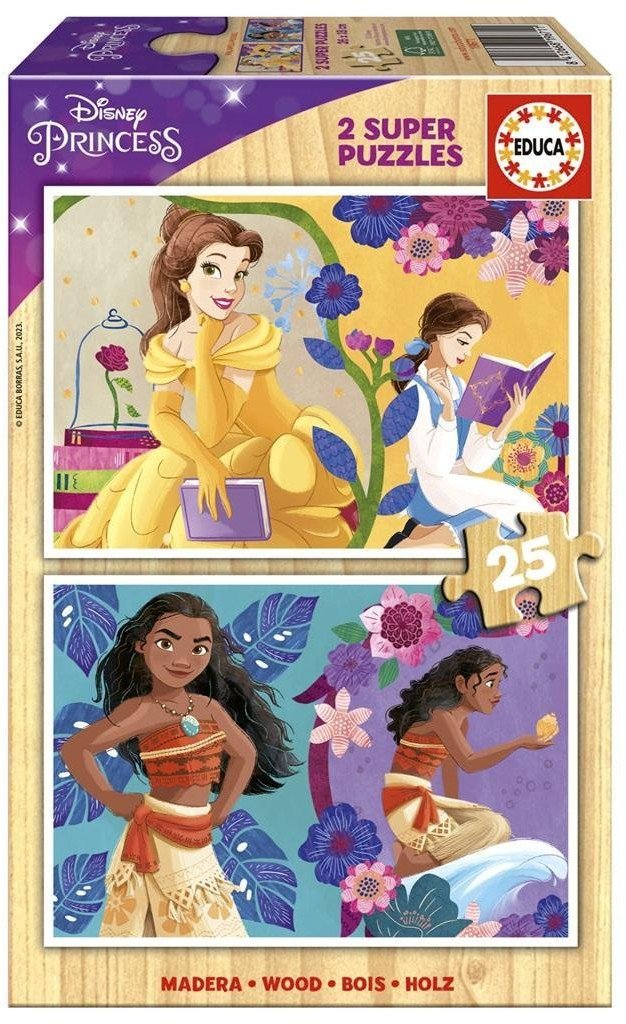 Puzzle x25 Piękna i Bestia, Vaiana: Skarb