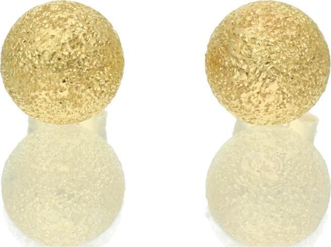 Rosanto Złote kolczyki kulki 585 14k