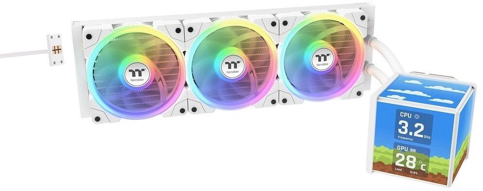 Thermaltake MINECUBE 360 Ultra AIO ARGB Fan white