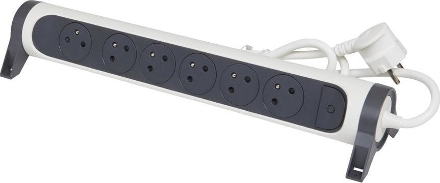 Legrand Przedłużacz obrotowy 6X2P+Z 1.5M-B/G Legrand 049454 himp