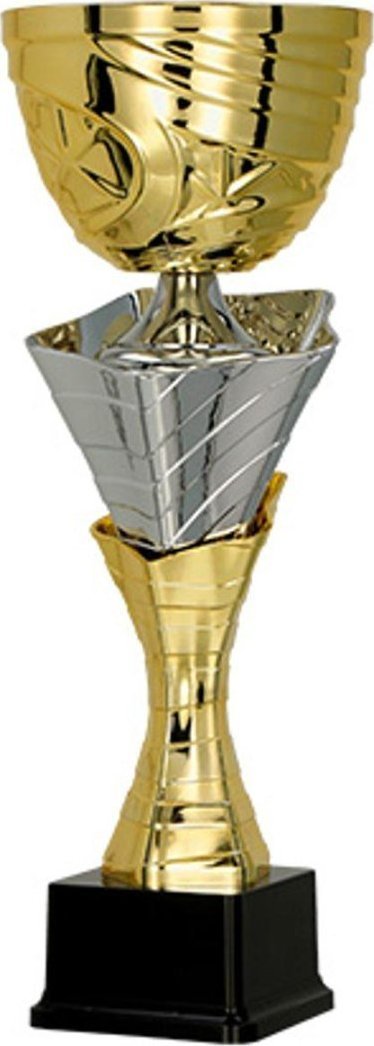 Victoria Sport Puchar metalowy złoto-srebrny