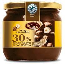 Witor`s Masło z orzechów laskowych Czekolada Gianduia 360g -Witor's