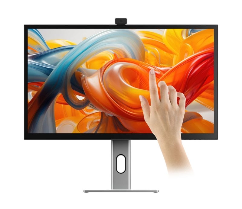 Alogic Clarity Pro Touch 27 UHD 4K Monitor with 65W + 8MP Webcam