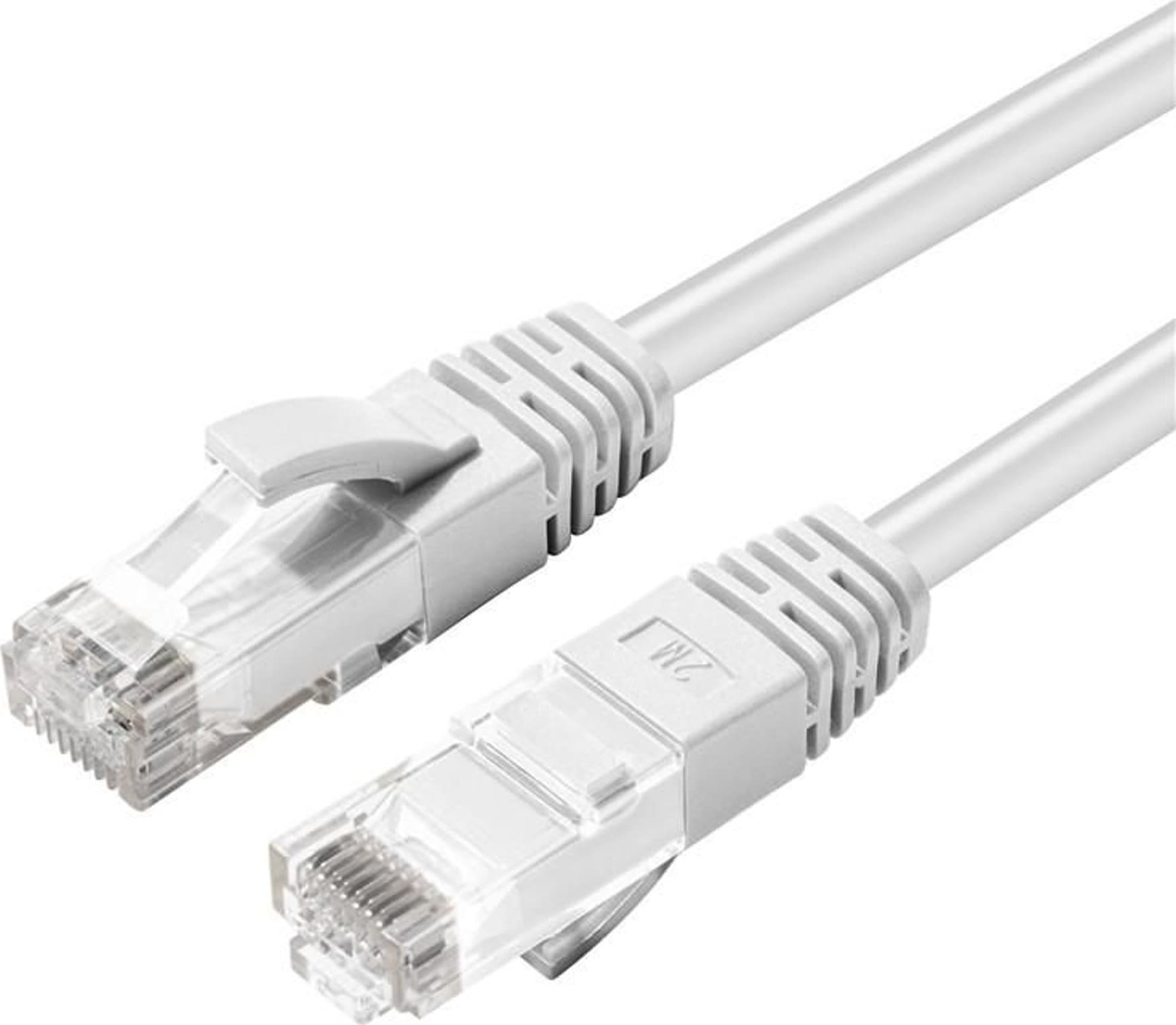 MicroConnect CAT6A UTP 20m White LSZH