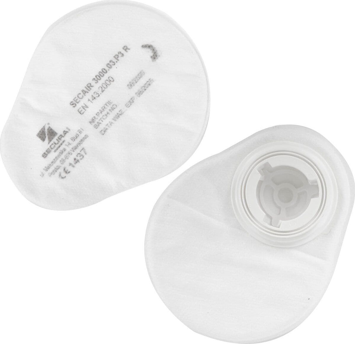 Filtr wymienny Lahti Pro FILTR SECAIR 3000.02 P2 R, 2 SZT., CE, LAHTI