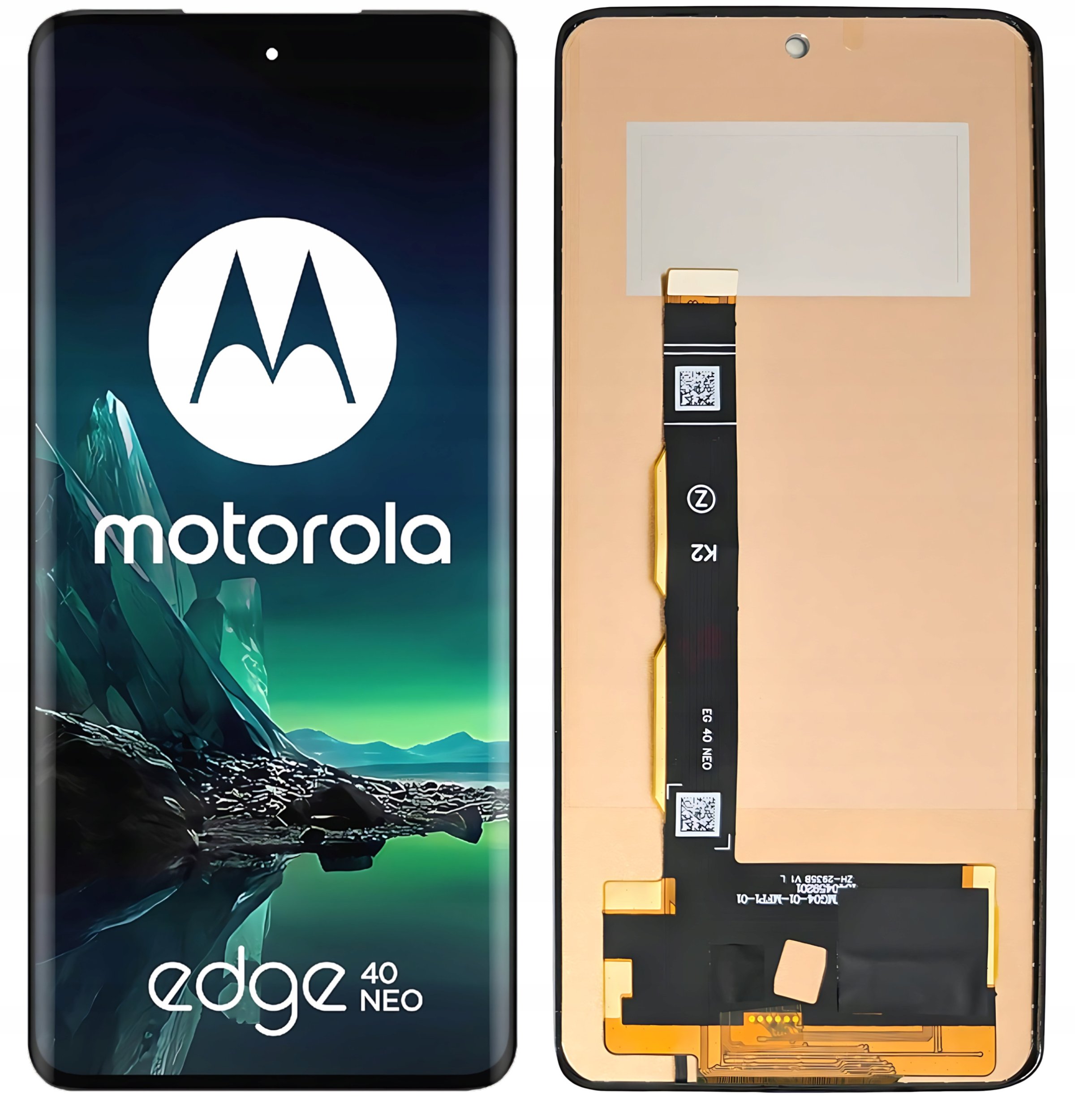 WYŚWIETLACZ EKRAN LCD DO TELEFONU MOTOROLA EDGE 40 NEO INCELL XT2307-1