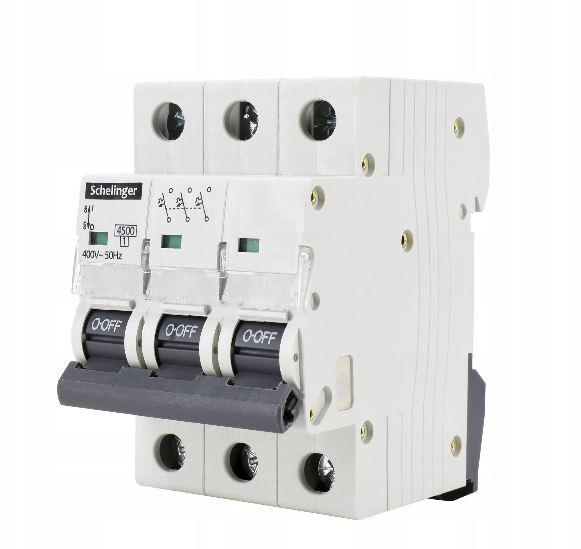 Wyłącznik nadprądowy 3P B 6A 4,5kA AC SCHELINGER A02-G7-3P-B06