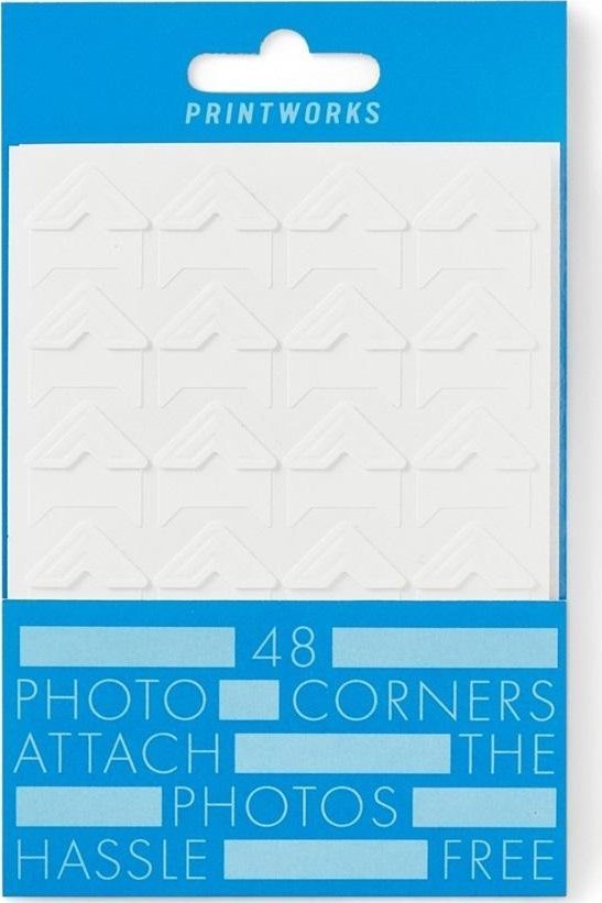 Rogi do zdjęć białe