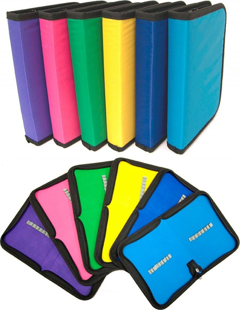 Piórnik Gimboo Piórnik szkolny GIMBOO, ekon. bez wyposażenia, 1 komora, 1 przekładka, mix kolorów