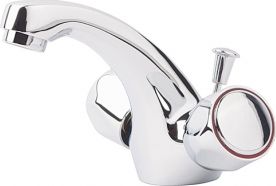 Bateria umywalkowa MAK stojąca chrom