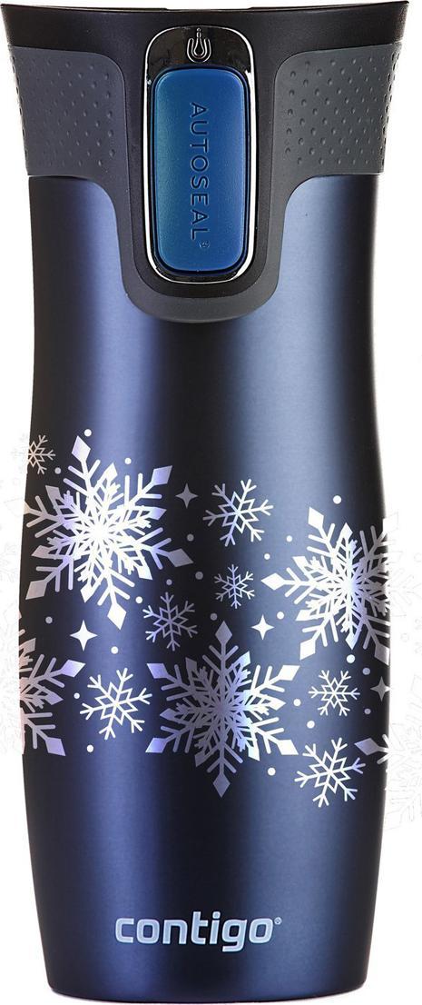 Contigo Kubek termiczny Contigo West Loop 470ml Snow Stars - granat mat
