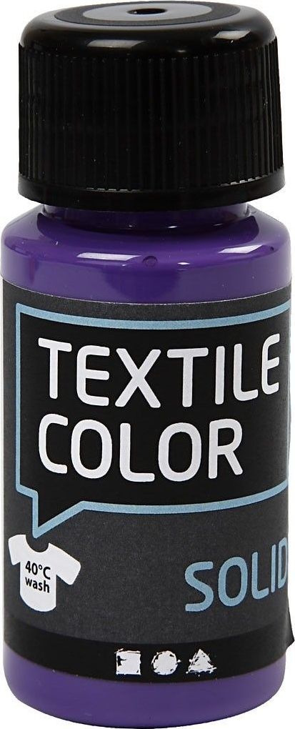 Creativ Company Farba do Tkanin Ciemnych 50 ml Fioletowa
