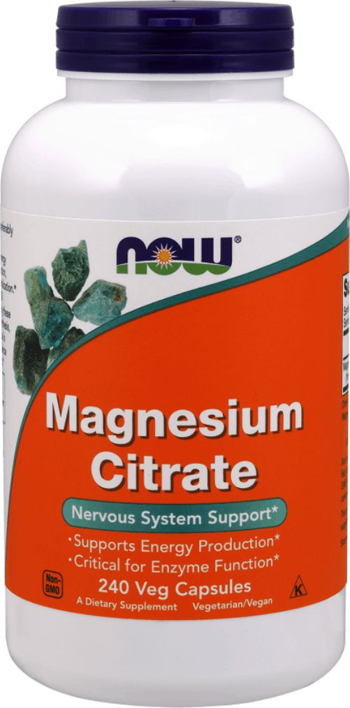 NOW Foods NOW Foods - Magnesium Citrate, 400mg, 240 vkaps