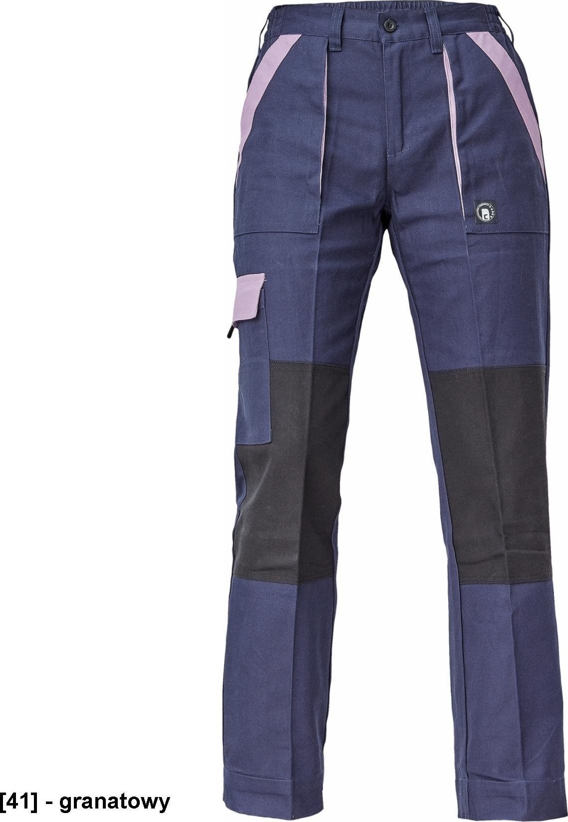 CERVA MAX NEO LADY - spodnie - granatowy 50