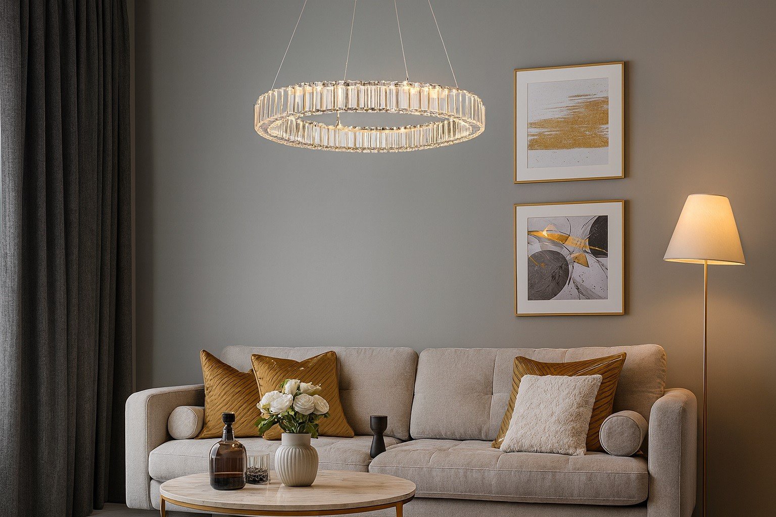 Lampa SPARK PENDANT 60 DIMM Chrom