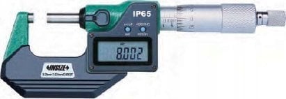 Insize MIKROMETR CYFR. 0- 25 IP65 /CERT.