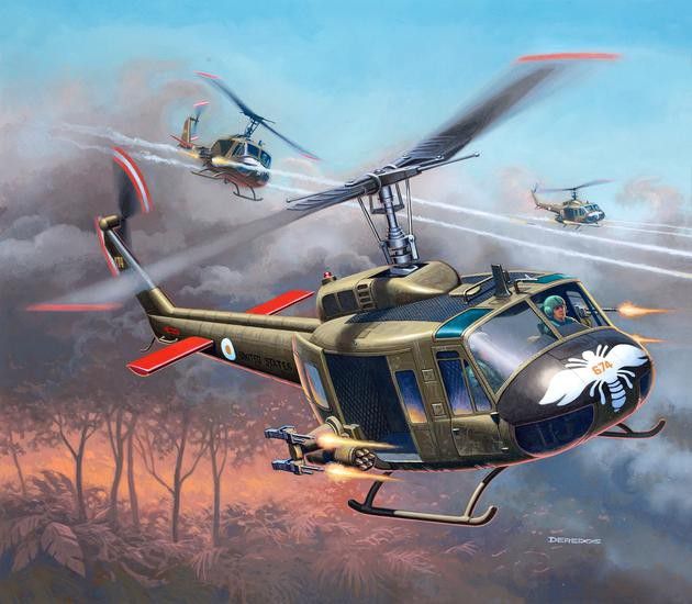 Revell Bell UH1H Gunship 04983