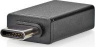 Adapter USB Nedis Nedis CCGB64915BK zmieniacz płci / kabli USB-A USB-C Czarny