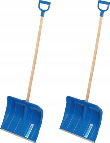 2x Łopata do śniegu ALPIN 2A Zgarniacz na zimę do odśnieżania