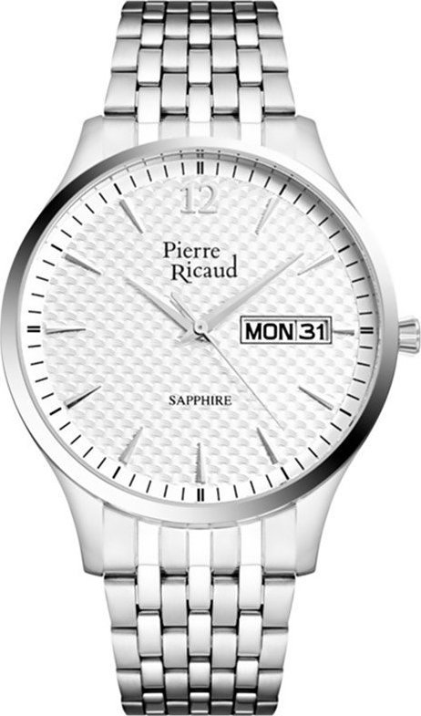 Zegarek Pierre Ricaud Zegarek męski Pierre Ricaud P91093.5153Q srebrny