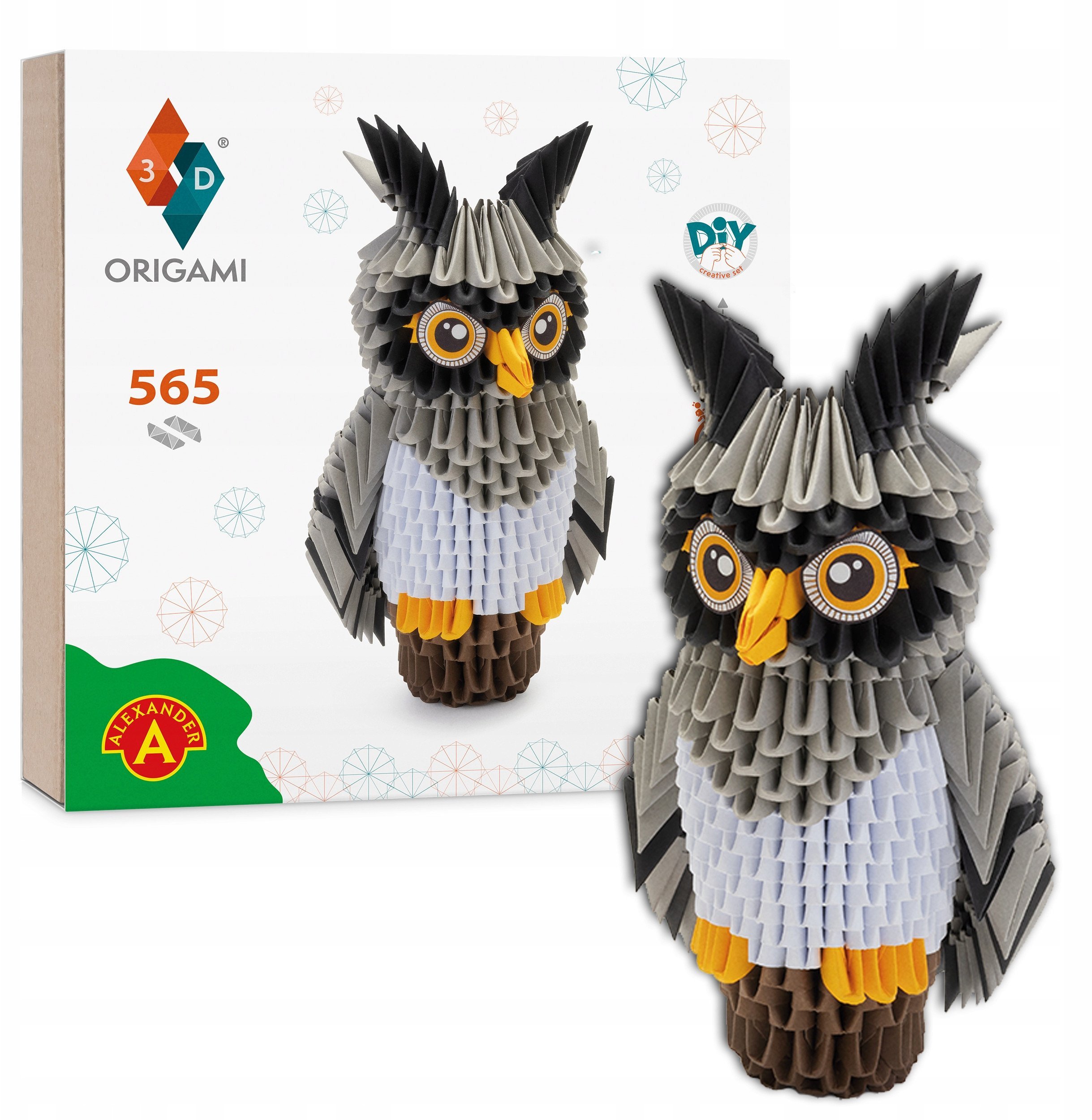 Origami 3D Sowa 28454