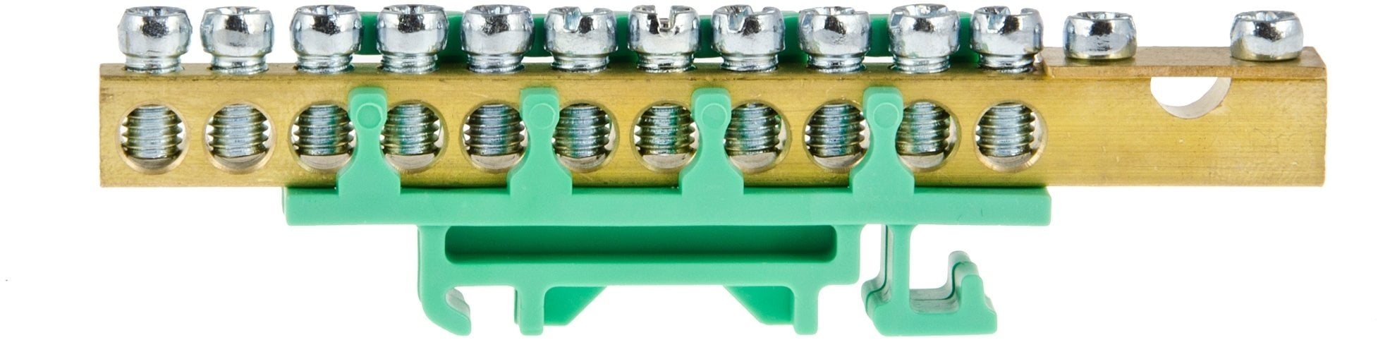 Listwa Zaciskowa 11x16 mm2,1x35mm2 - Zielona ENE-00539