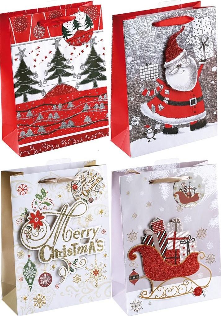 Avanti Torebka ozdobna 3D TBN-1 Boże Narodzenie AVANTI