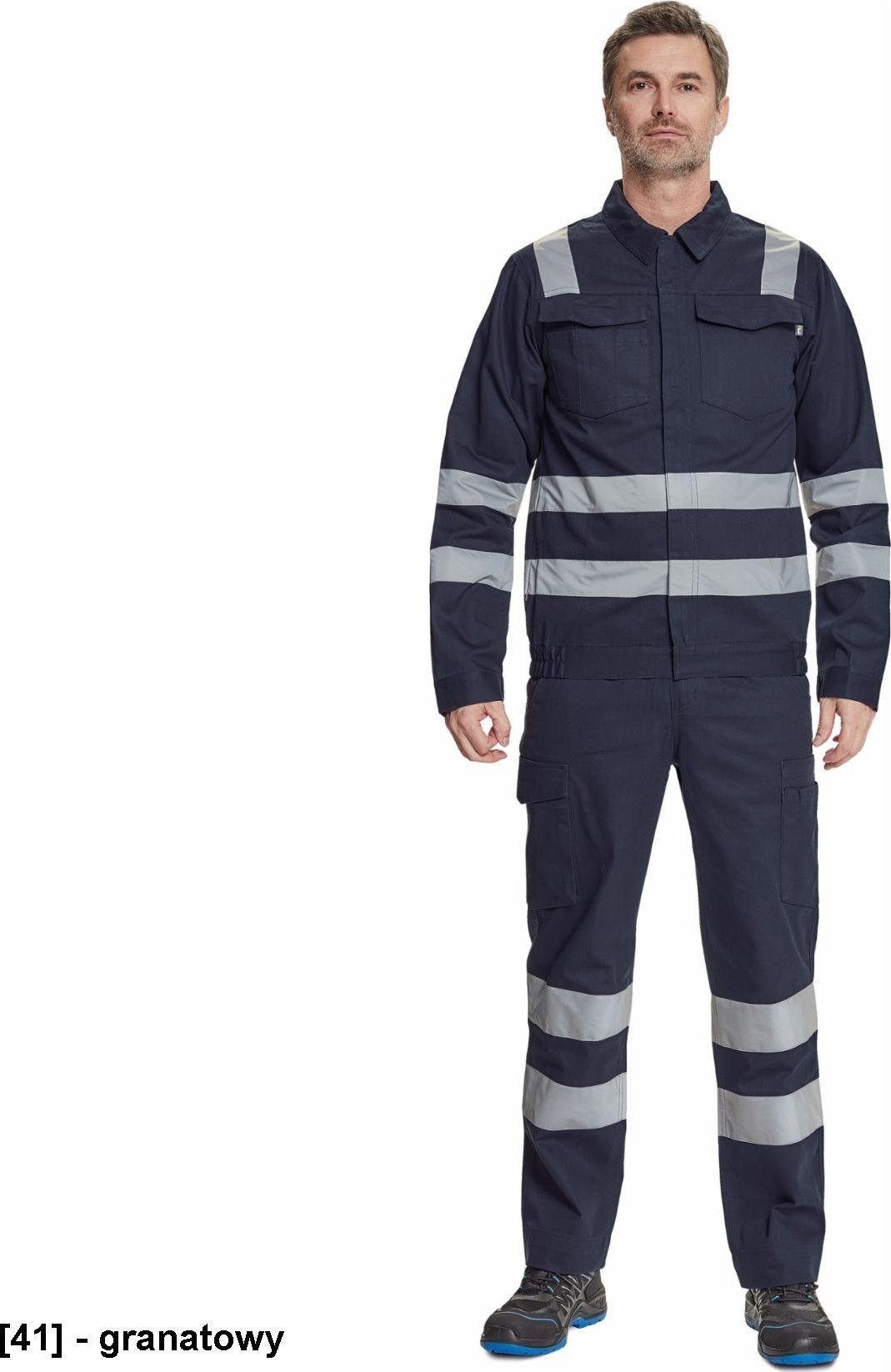 CERVA GETACHE - kurtka reflex - granatowy 60