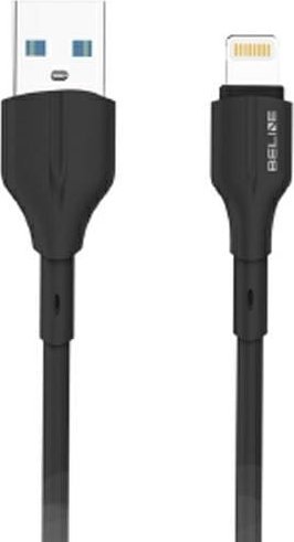 Beline Kabel 25W USB-A/Lightning 1m czarny/black BLNCBL01