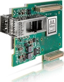 Karta sieciowa NVIDIA Nvidia 900-9X513-0053-SN2, Internal, Wired, PCI Express, Ethernet / Fiber, 25000 Mbit/s, Green, Grey