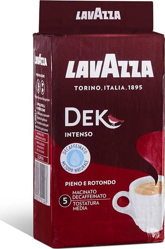 Kawa mielona Lavazza DEK Intenso 250 g